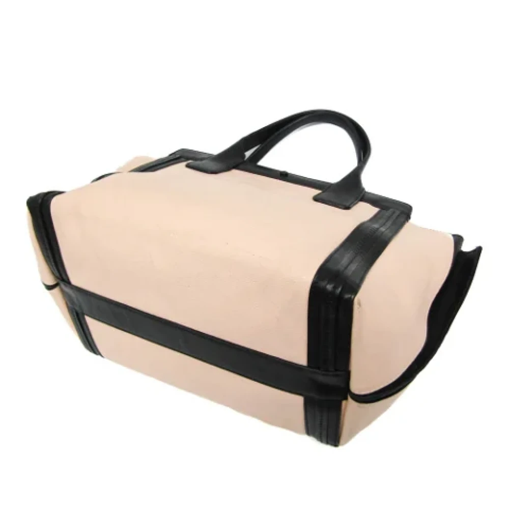 Chloé Pre-owned Leather handbags Beige Dames