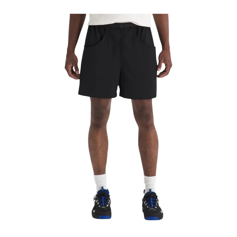The North Face Uomo Nero Red Box Nylon Belted Short