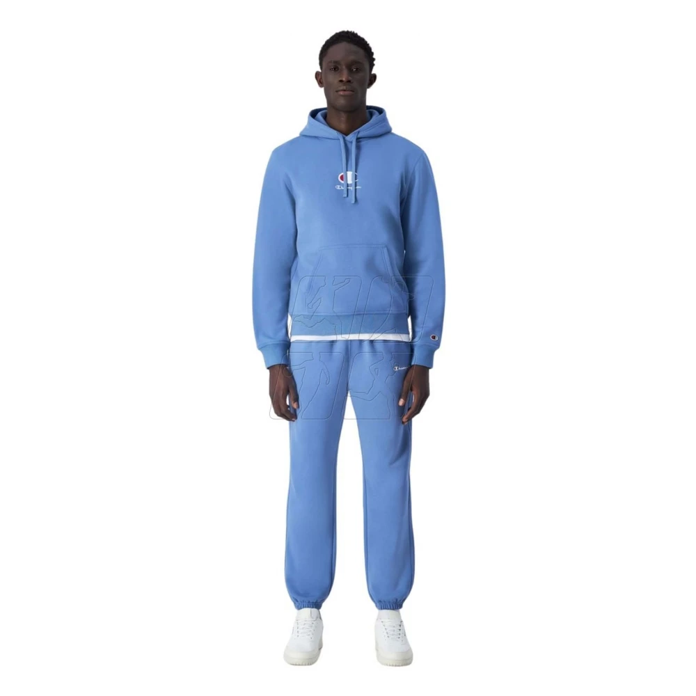 Champion Hoodie Blue Heren