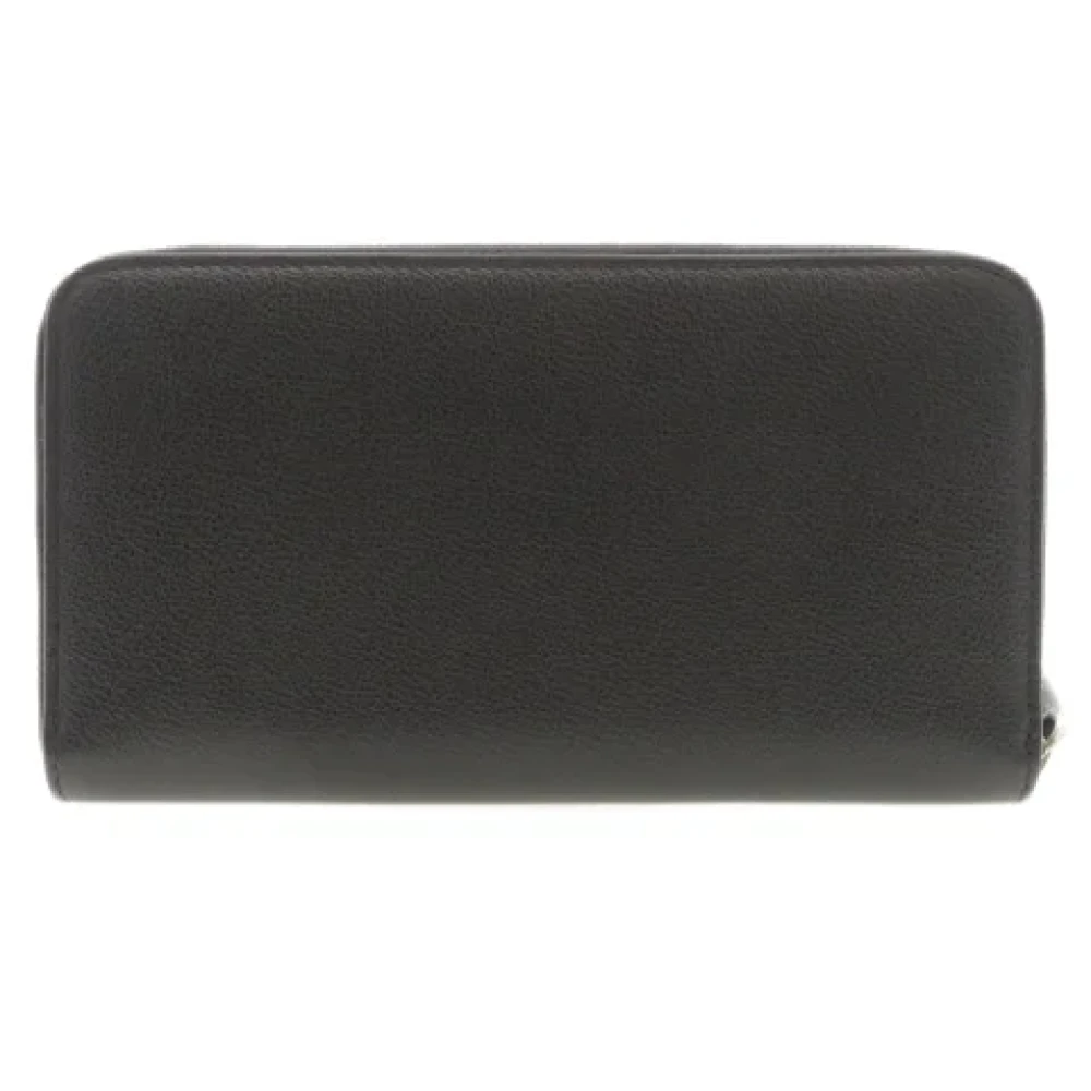 Burberry Vintage Pre-owned Leather wallets Black Dames