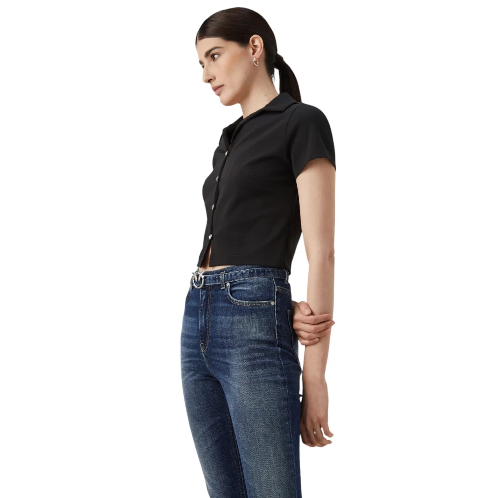 pinko Klassieke Denim Jeans voor dagelijks gebruik Blue Dames