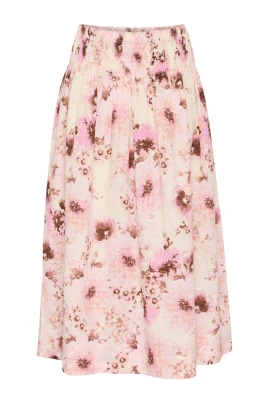 Pink Nectar Spridd Blomma Kjol