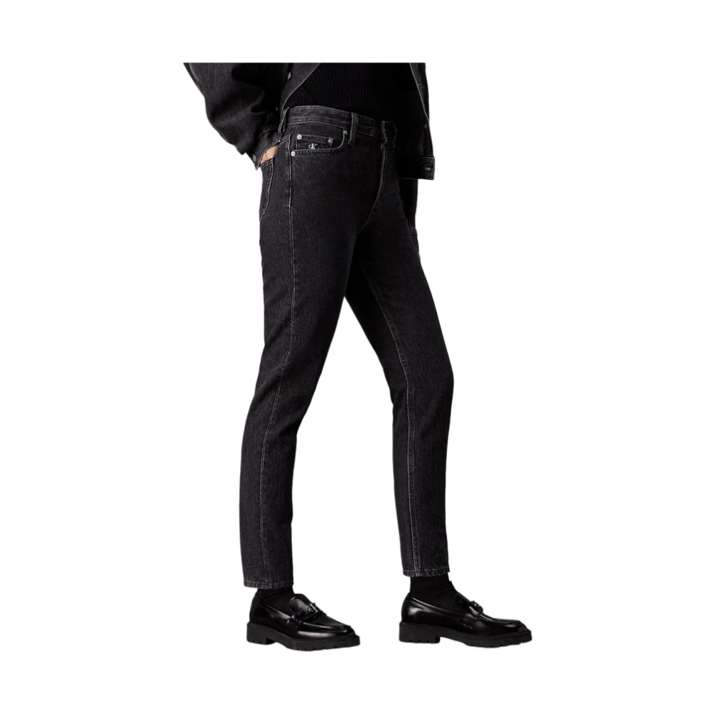 Calvin Klein Jeans Slim-fit Denim Broek Gray Dames