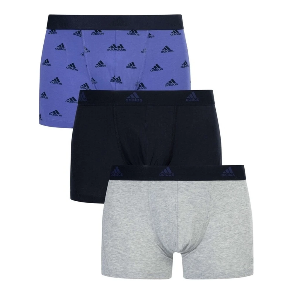 Adidas Sportswear Boxershort "Active Flex Cotton" met zachte naadverwerking en tonale logo (3 stuks)