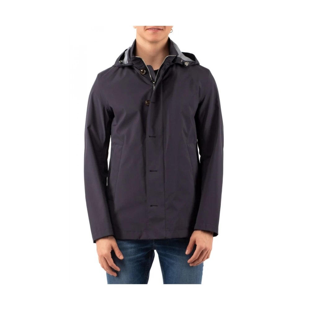 Montecore Stijlvolle Blouson Jas Blue Heren