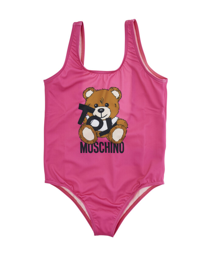 teddybeerprint-roze-zeekleding