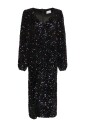 robe-midi-a-paillettes-lilas-noir