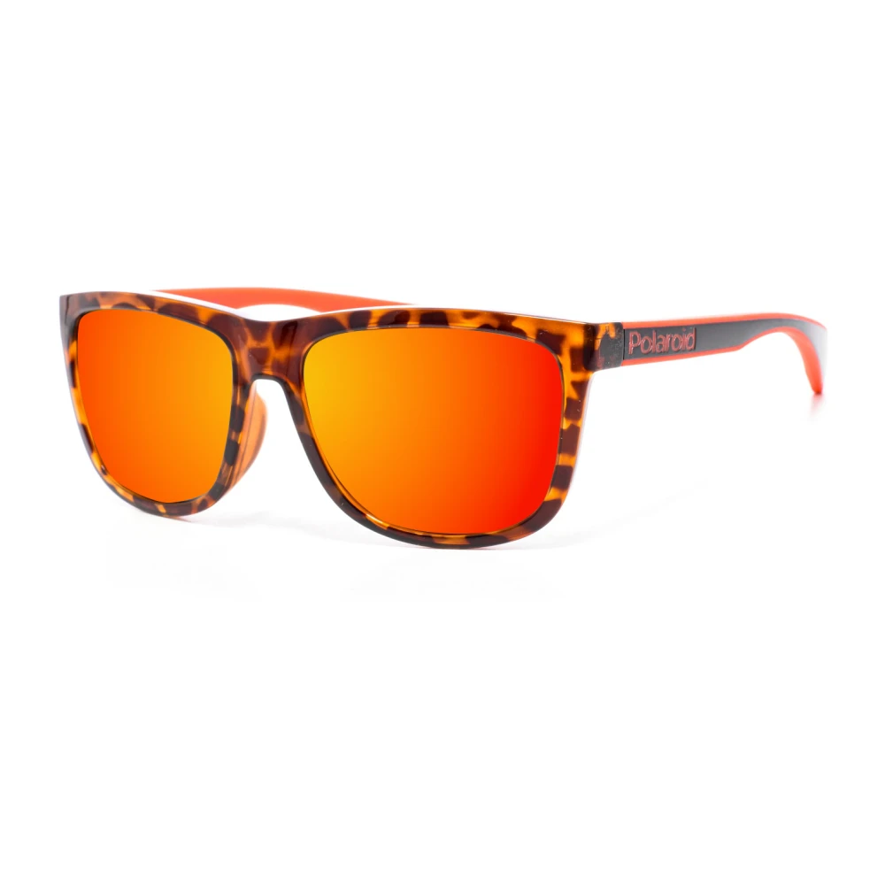 Polaroid Women's Brown Rectangular Sunglasses With Oval Edges - Sunglasses - One Size - Accessories