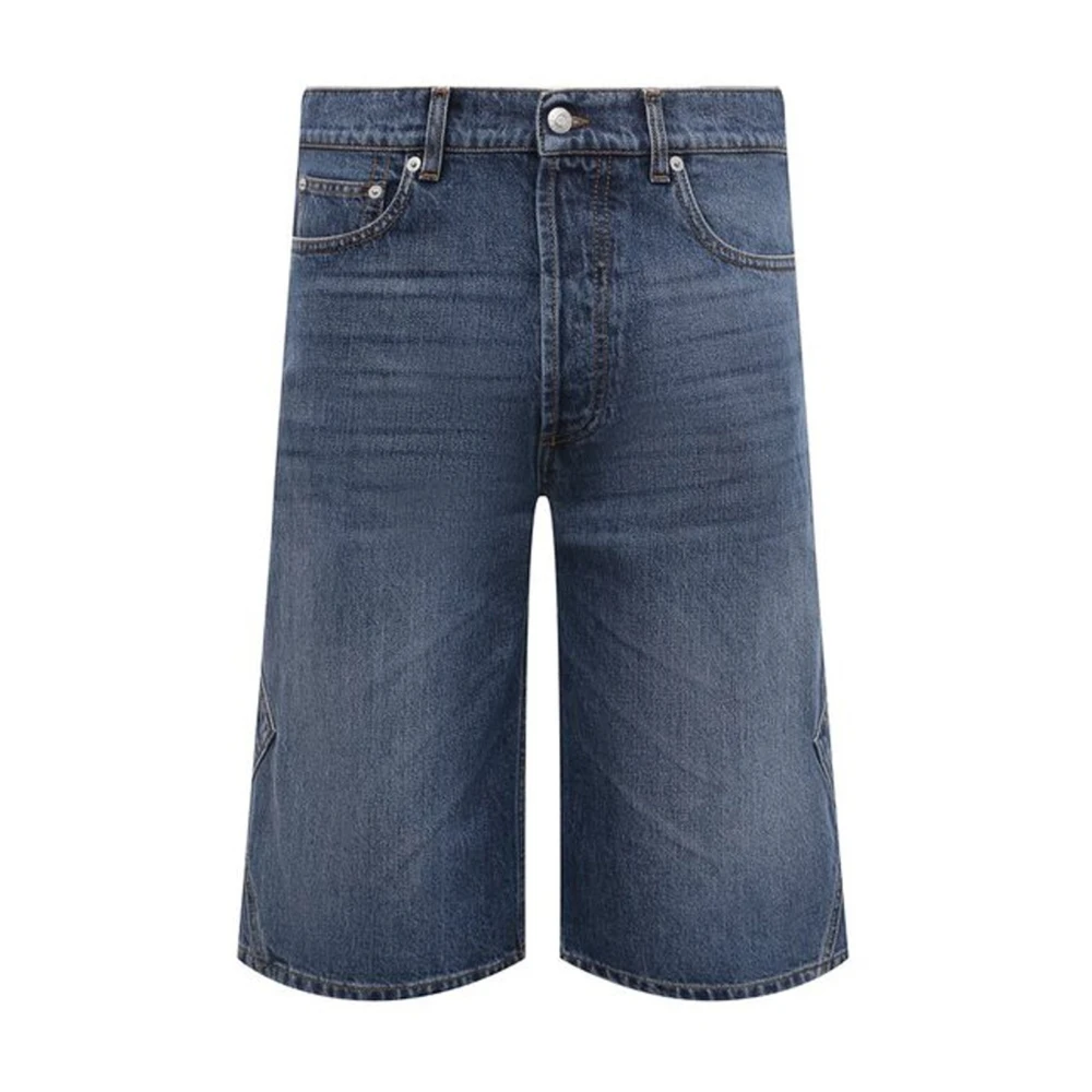 Alexander McQueen, Herre, Shorts, Blå, M