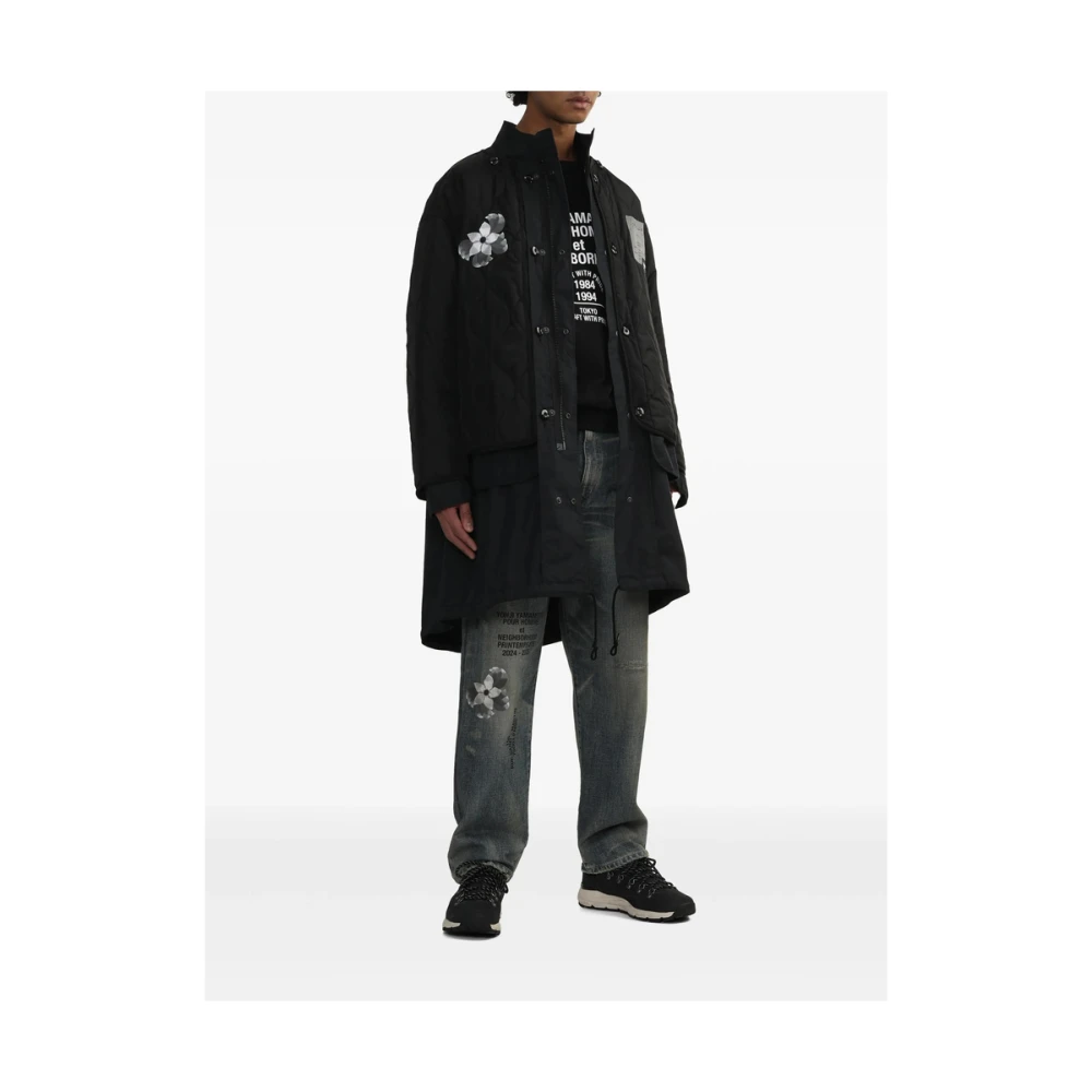 Yohji Yamamoto Blauw-Grijs Klassieke Vijf Zakken Jeans Blue Heren
