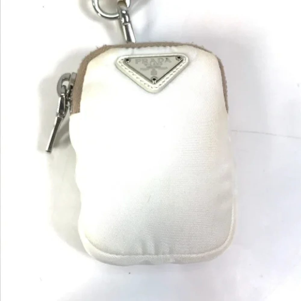 Prada Vintage Pre-owned Fabric prada-bags White Dames