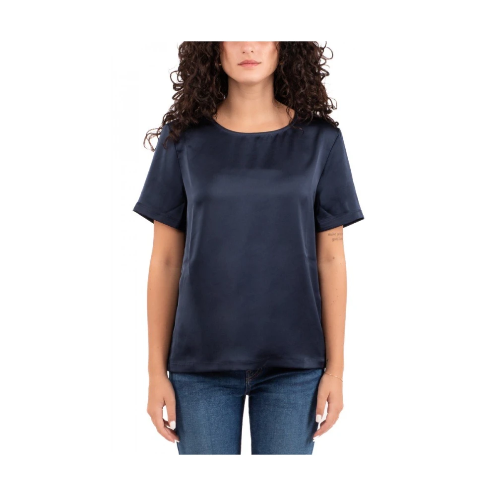 Weekend Dames Casual Top Blue Dames