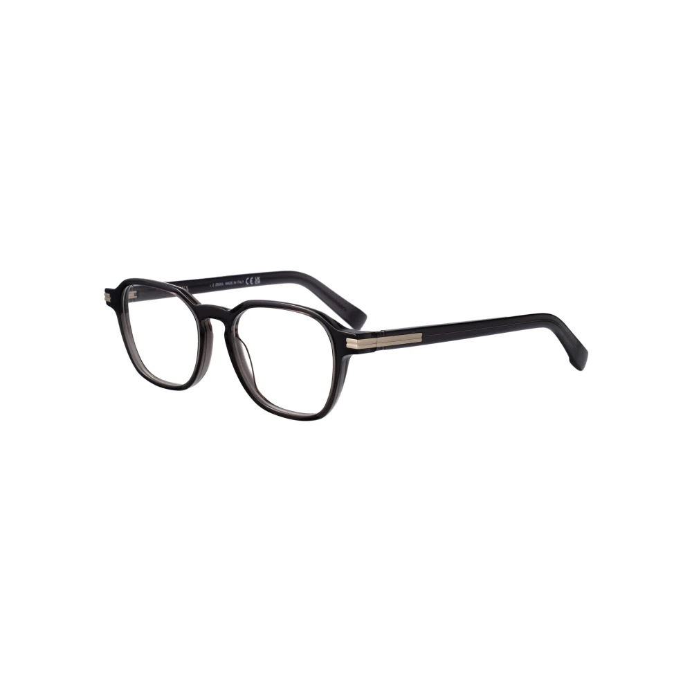 Zegna Glasses, Male, 51 Mm, Ez5332 Optical Frame Black