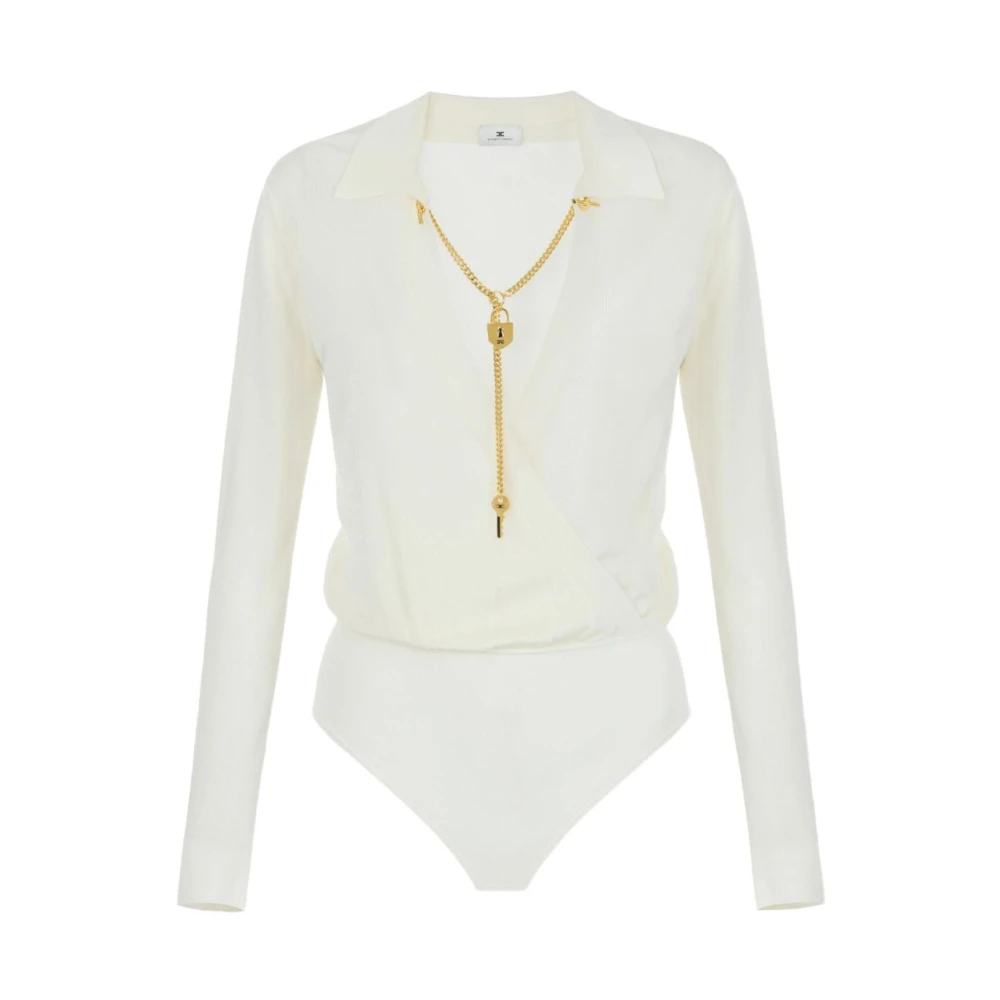 ELISABETTA FRANCHI WEISSER BODYSUIT - Image 2
