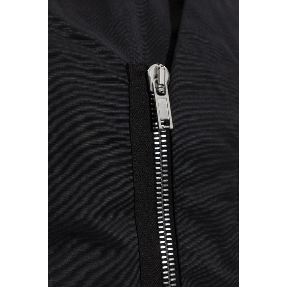 Rick Owens Padded Jacket Metro Black Dames