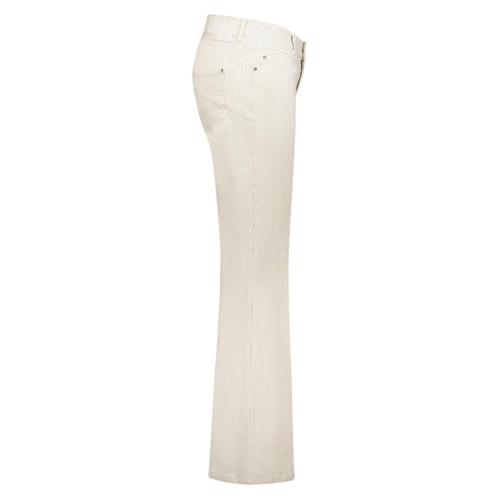 Gardeur Bootcut Slim Jeans Zuri126 White Dames