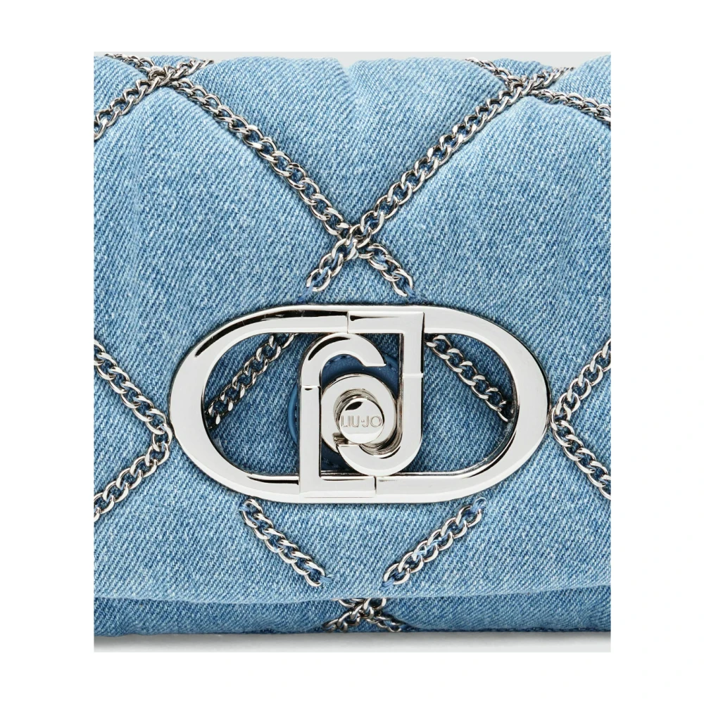 Liu Jo Stijlvolle Schoudertas Blue Dames