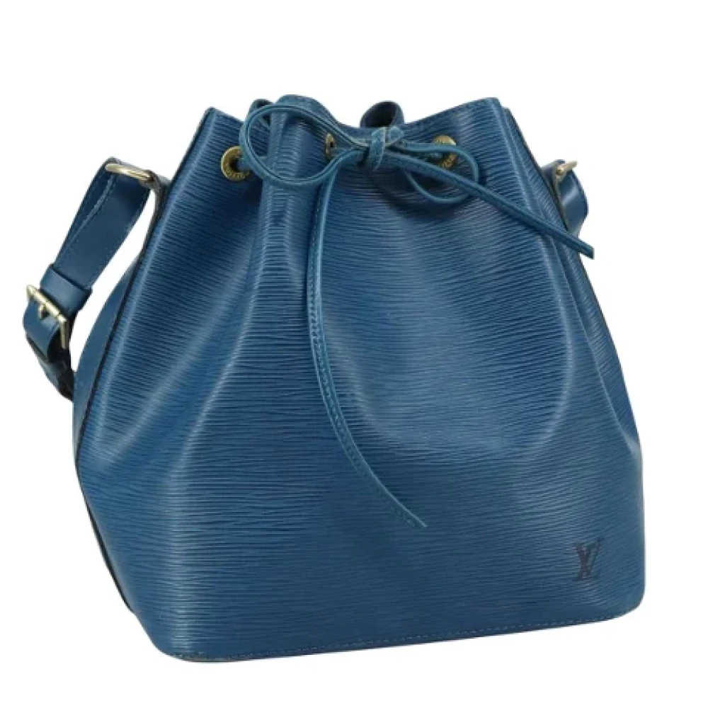 Louis Vuitton Vintage Pre-owned Leather louis-vuitton-bags Blue Dames