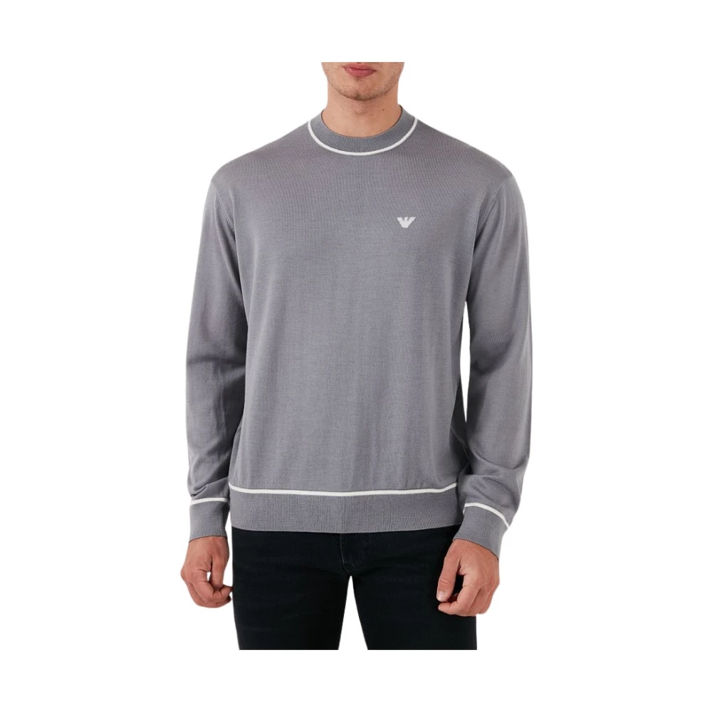 Emporio Armani Grijze Sweater Collectie Gray Heren