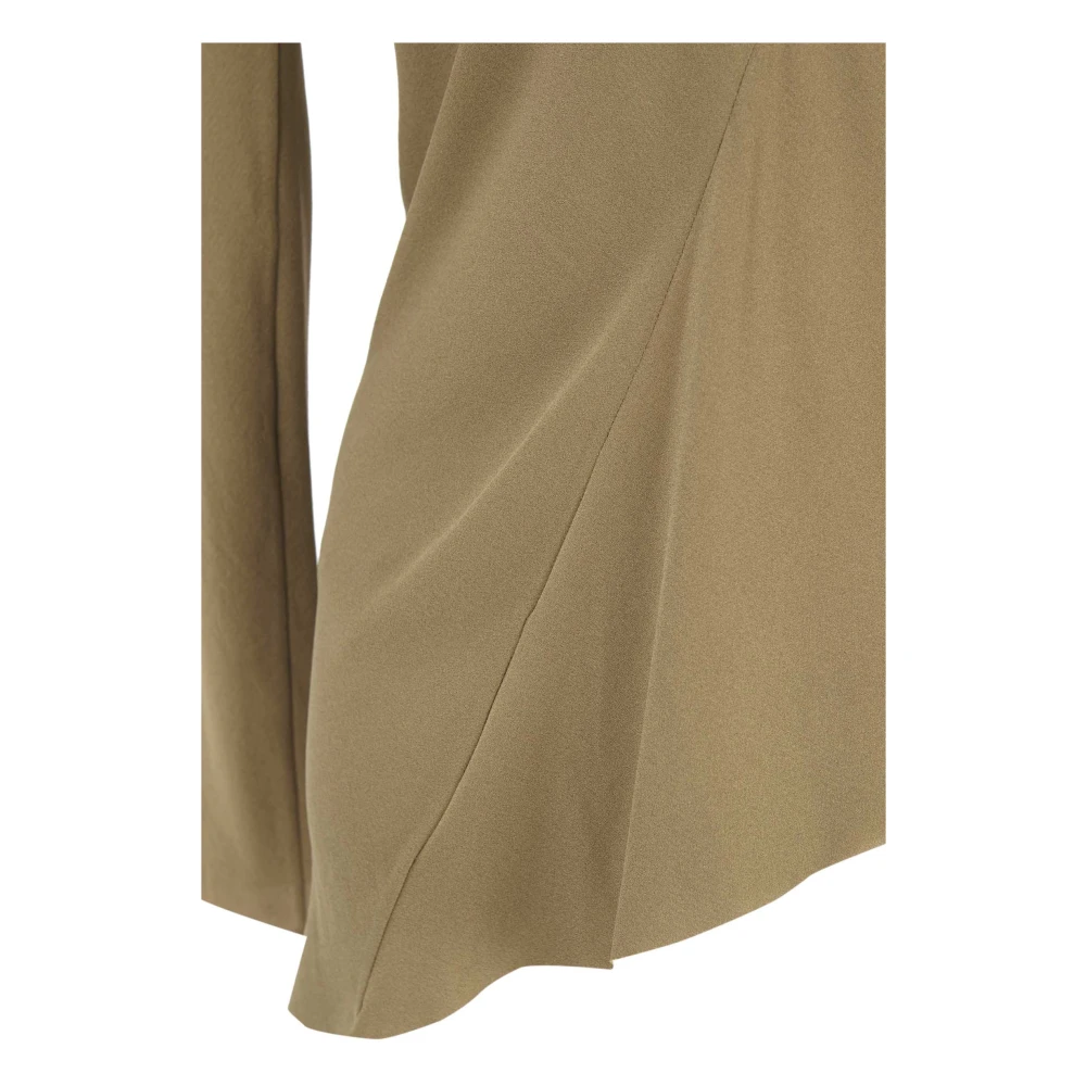 Cortana Zijden Stretch Top Boothals Green Dames