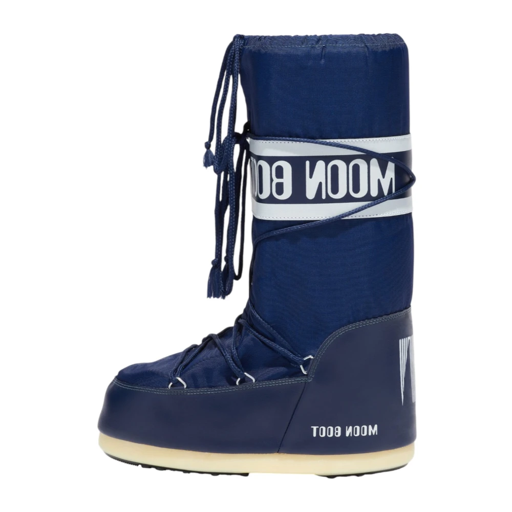 Moon Boot Icon Nylon Boots - Stiefel Blue Eu 42 - 44 - Immagine 8