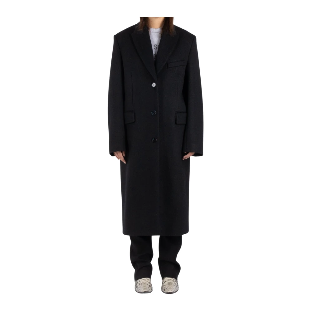 Coats > Single-Breasted Coats - - Acne Studios - Modalova