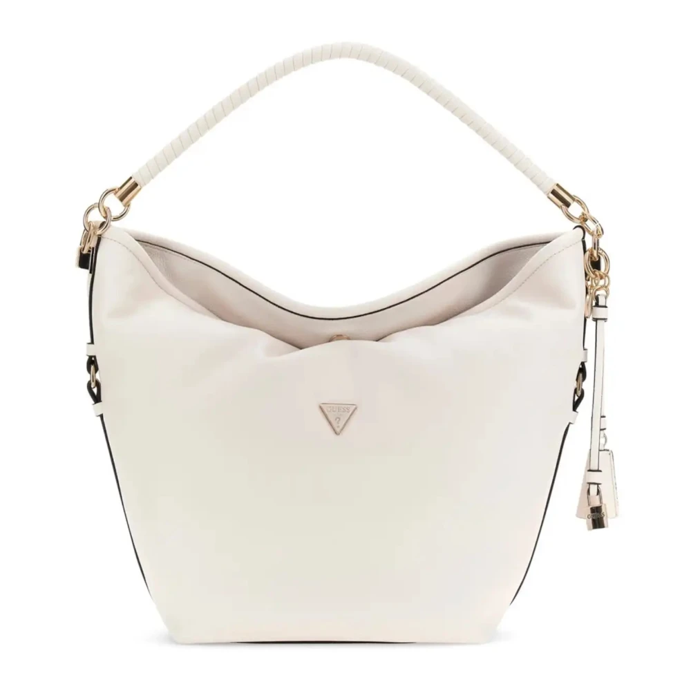 Guess Women's White Shoulder Bags, One Size, Isola Shoulder Bag