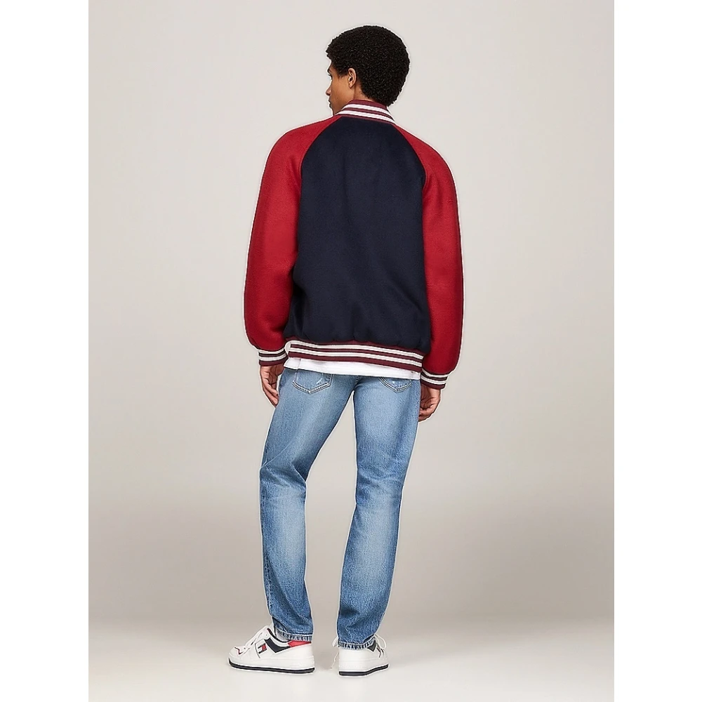 Tommy Jeans Color-Blocked Wolmix Bomberjack Multicolor Heren