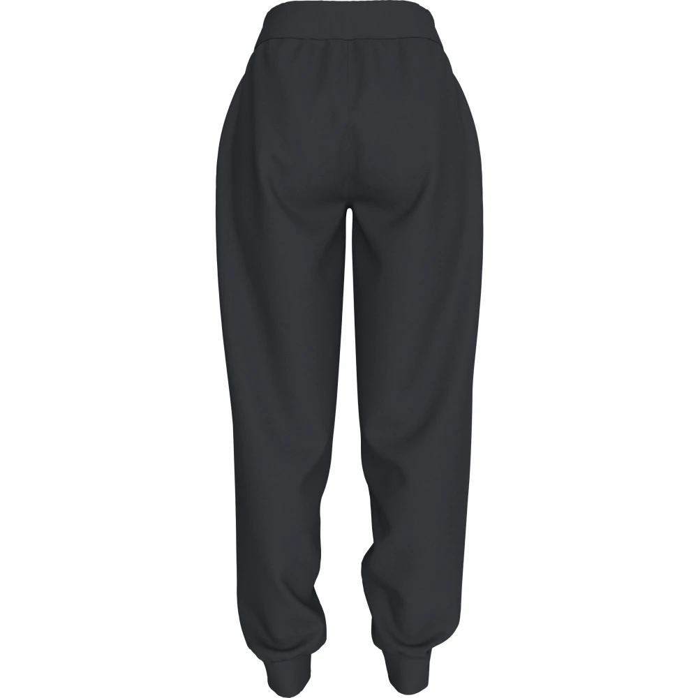 Calvin Klein Antraciet Elastische Taille Broek Gray Dames