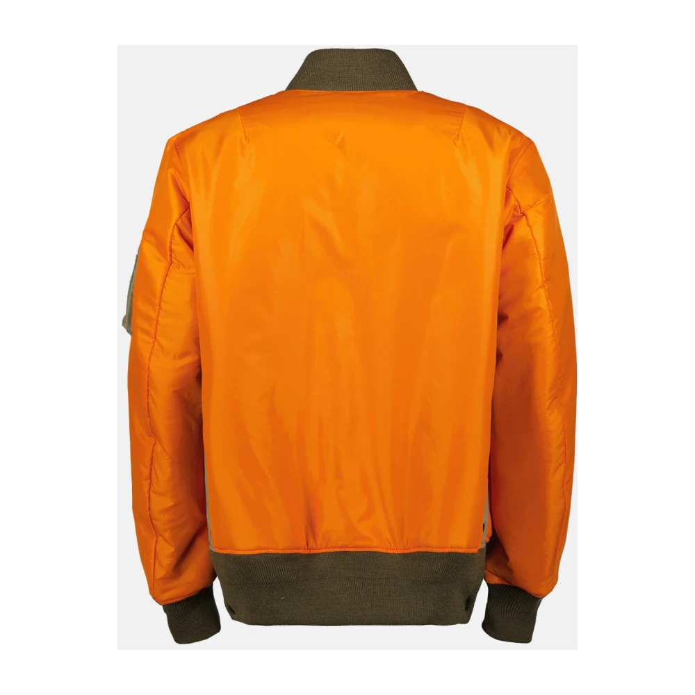 Sacai Omkeerbare Nylon Bomberjack Multicolor Heren