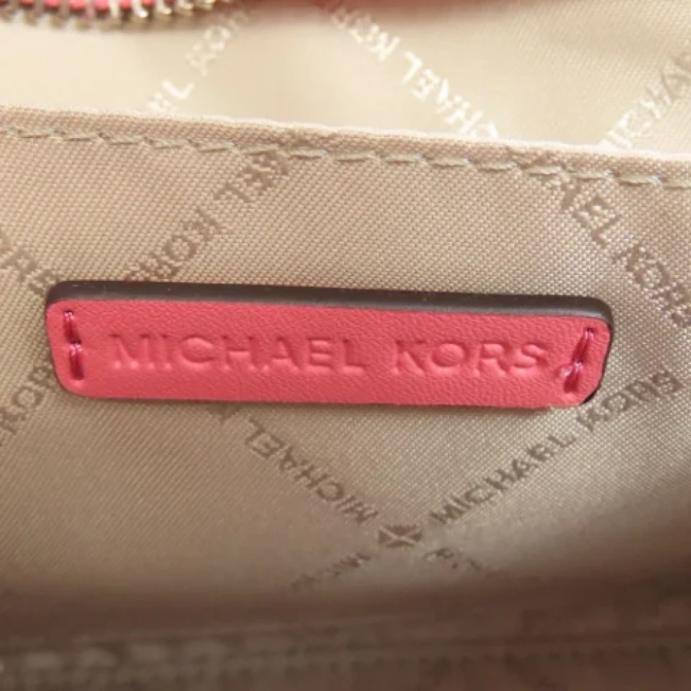 Michael Kors Pre-owned Fabric shoulder-bags Pink Dames
