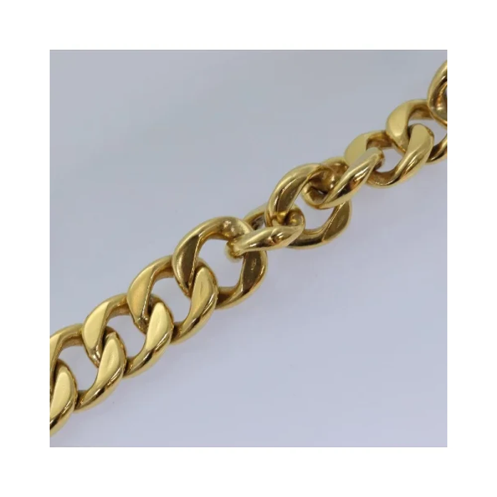 Chanel Vintage Pre-owned Metal belts Yellow Dames