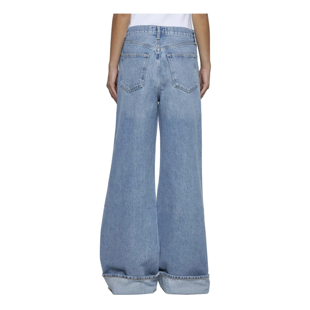 Agolde Stijlvolle Denim Jeans Blue Dames