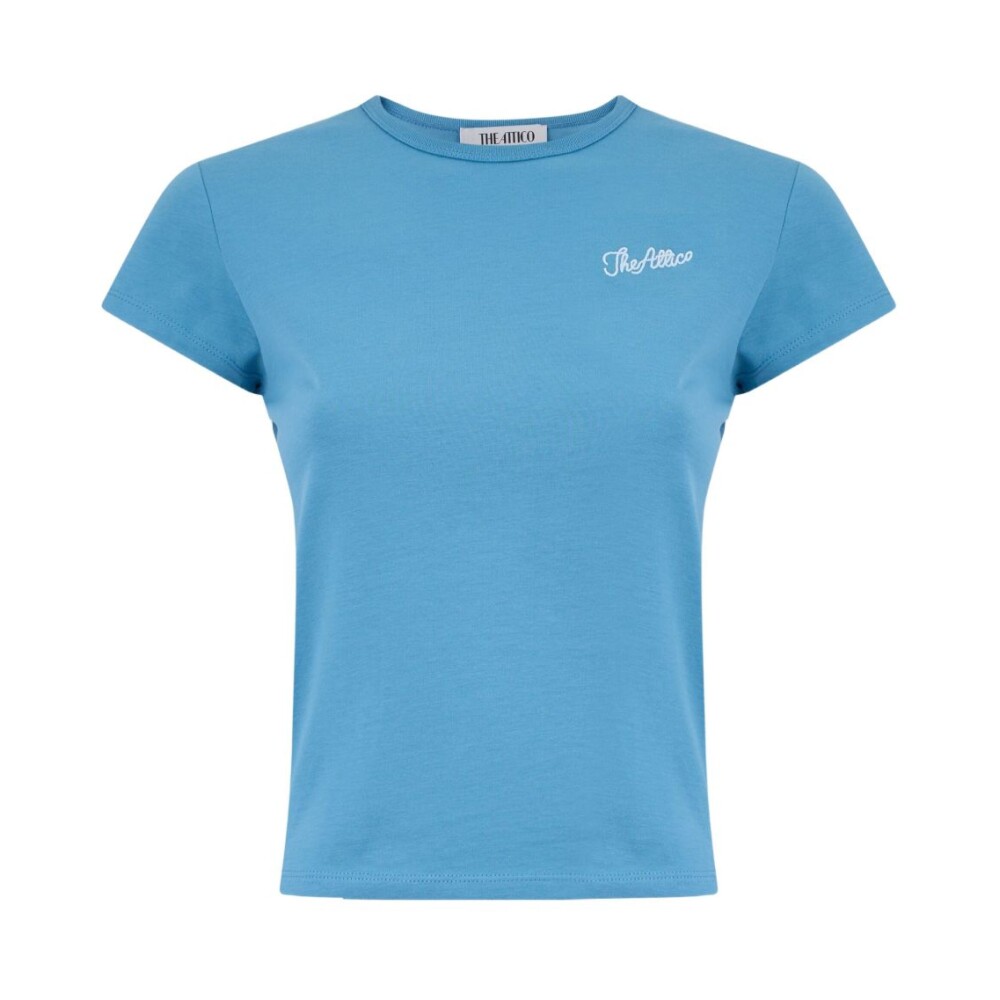 Tシャツ・カットソー THE ATTICO Woman T-Shirt White 250WCT00173JJJ025AA 001 THE ATTICO: women's t-shirt - White | The Attico t-shirt