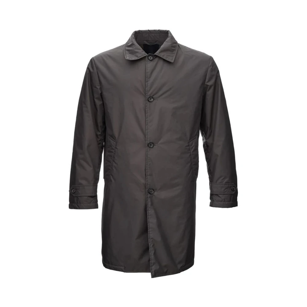 add Bruine Polyesterjas met Thermowattering Brown Heren