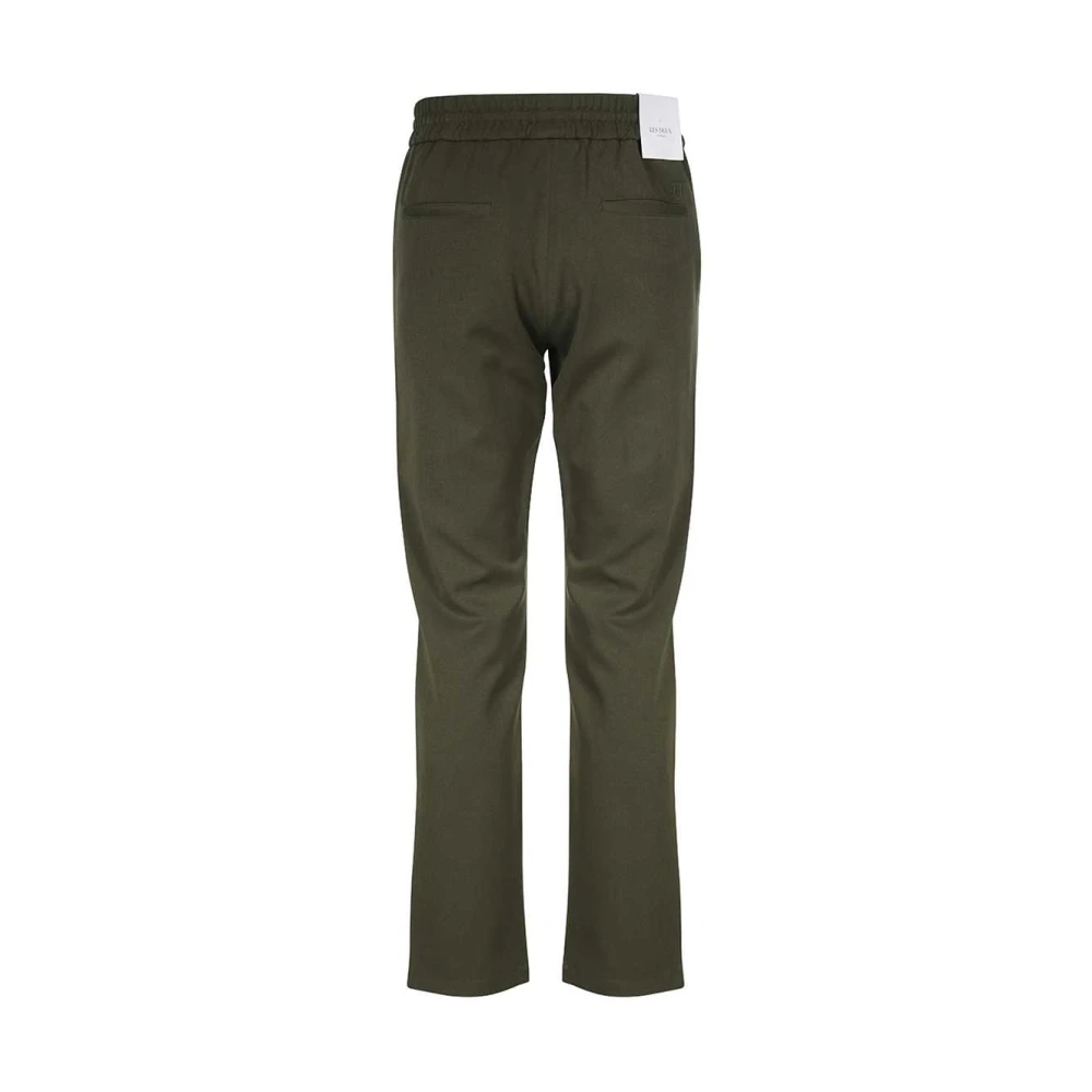 Les Deux Broek met verstelbare elastische tailleband Green Heren