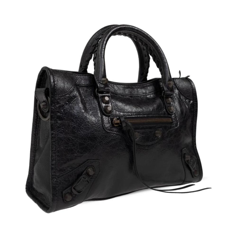 Balenciaga Zwarte tassen met verstelbare band Black Dames