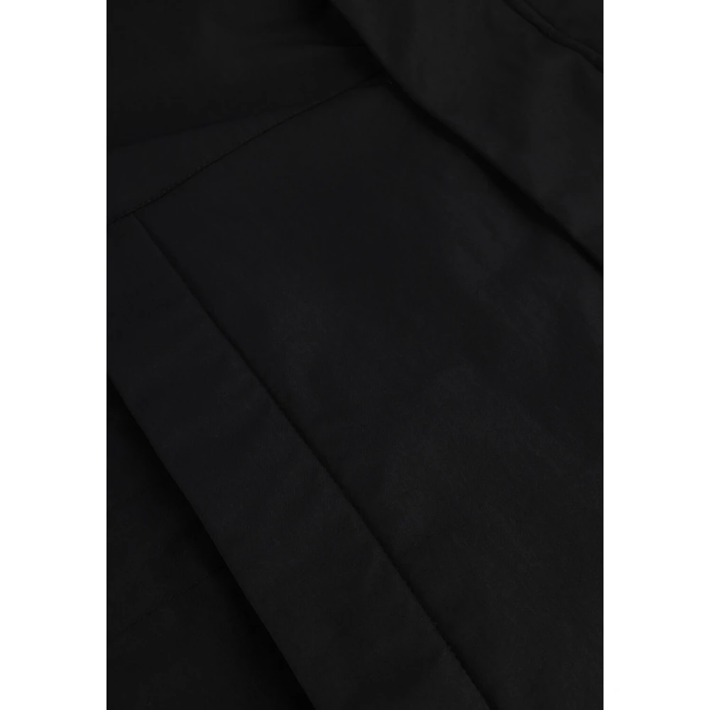 Krakatau Zwarte Parka Jas voor Mannen Black Heren