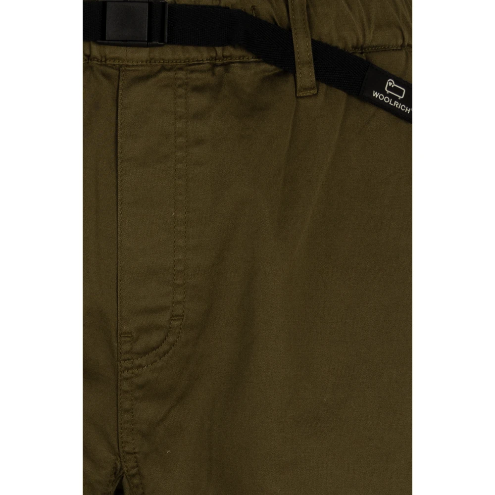 Woolrich Casual Shorts Green Heren