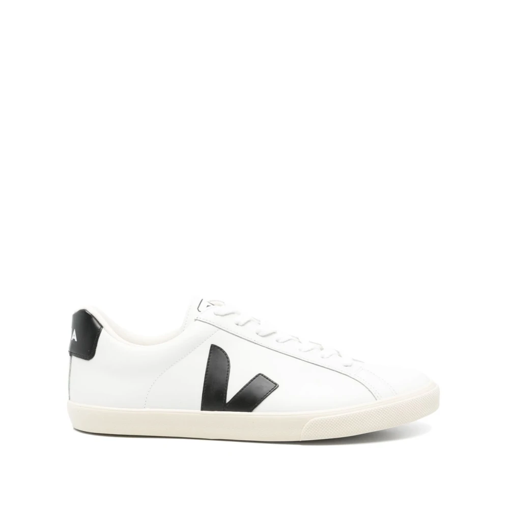 Veja, Sneakers, male, White, Size: 9 US Esplar Leather Sneaker