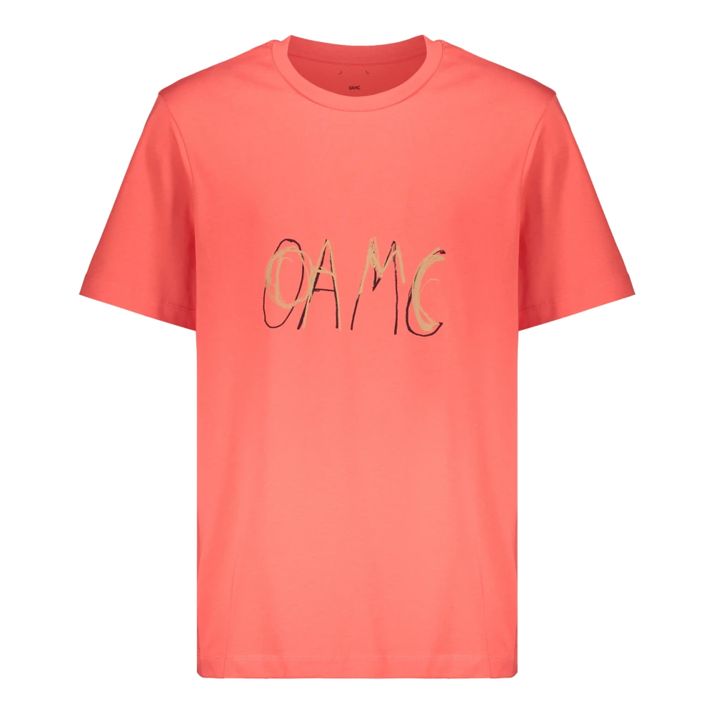 Oamc - Tops > T-Shirts - Red - Oamc - Modalova