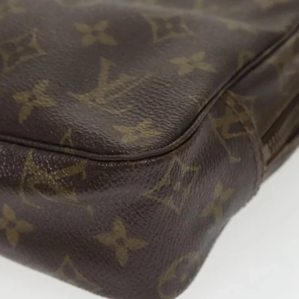 Louis Vuitton Vintage Pre-owned Canvas clutches Brown Dames