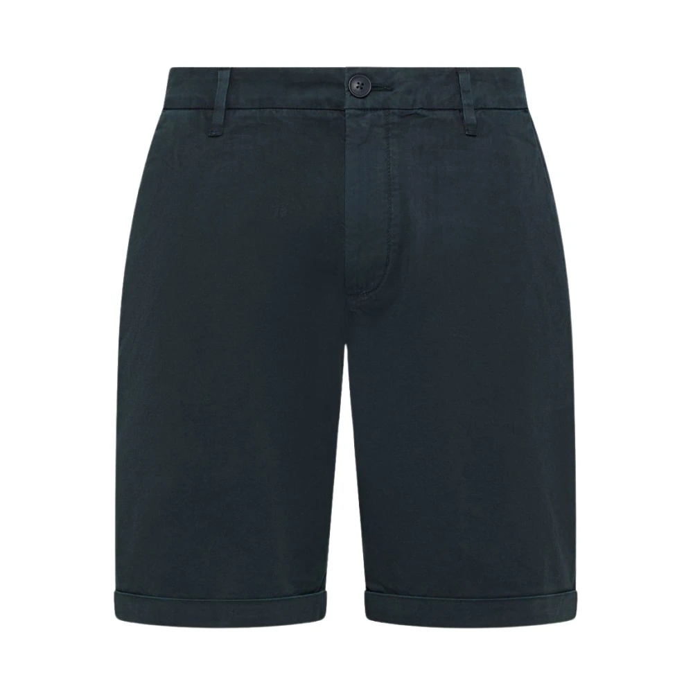 Sun68 Men's Blue Shorts Chino - Casual Shorts - W34 - Shorts