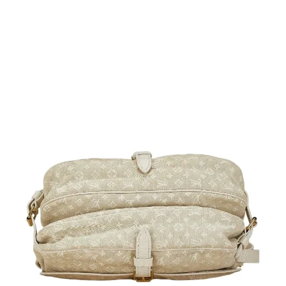 Louis Vuitton Vintage Pre-owned Canvas shoulder-bags White Dames
