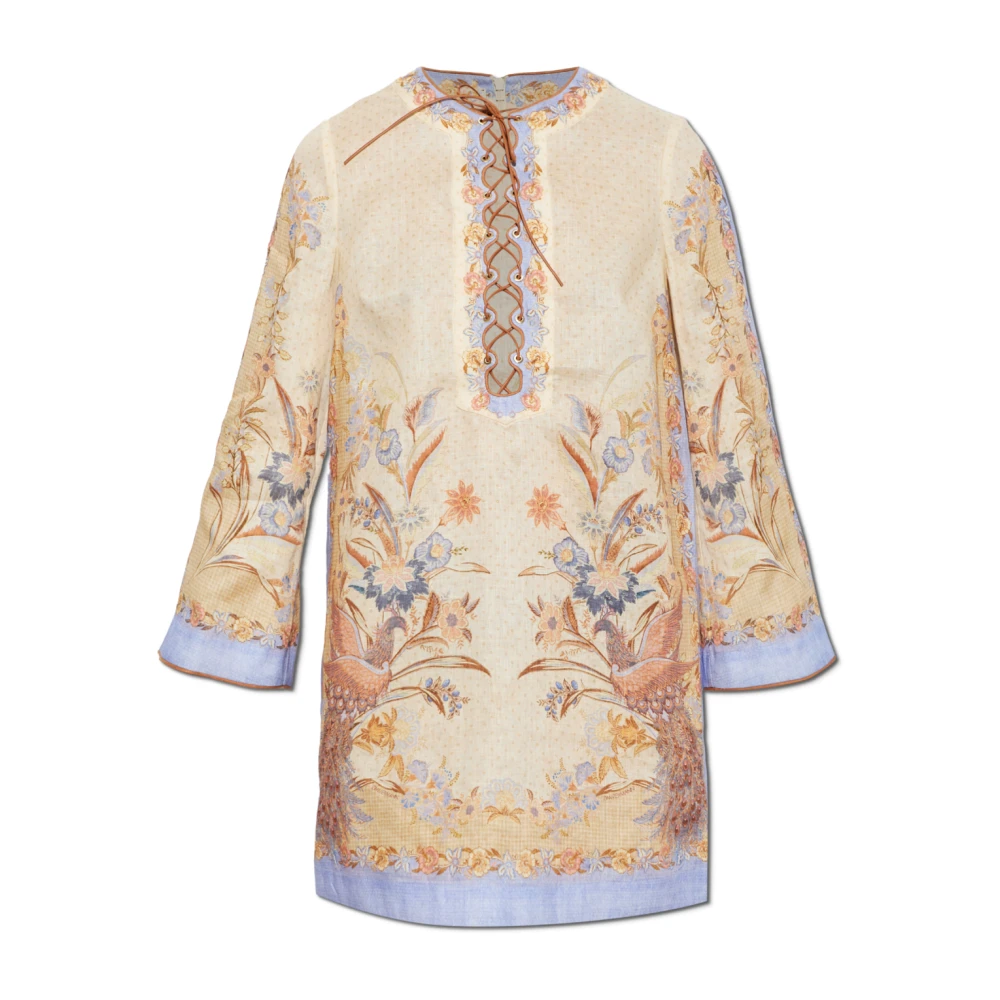 Zimmermann Donna Beige Abiti, S, New,