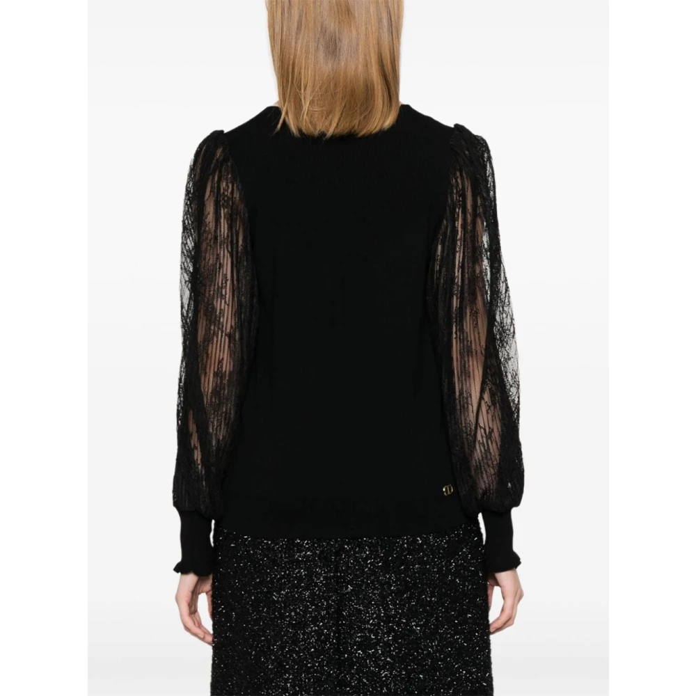 Twinset Zwart Sweater Set Black Dames