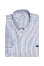 Regent reguläres Nicht-Eis-Sporthemd, Oxford Stretch, Button-Down-Kragen