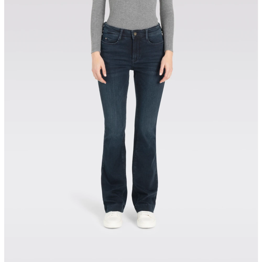 MAC Droom Boot Authentieke Mega Flex Jeans Blue Dames