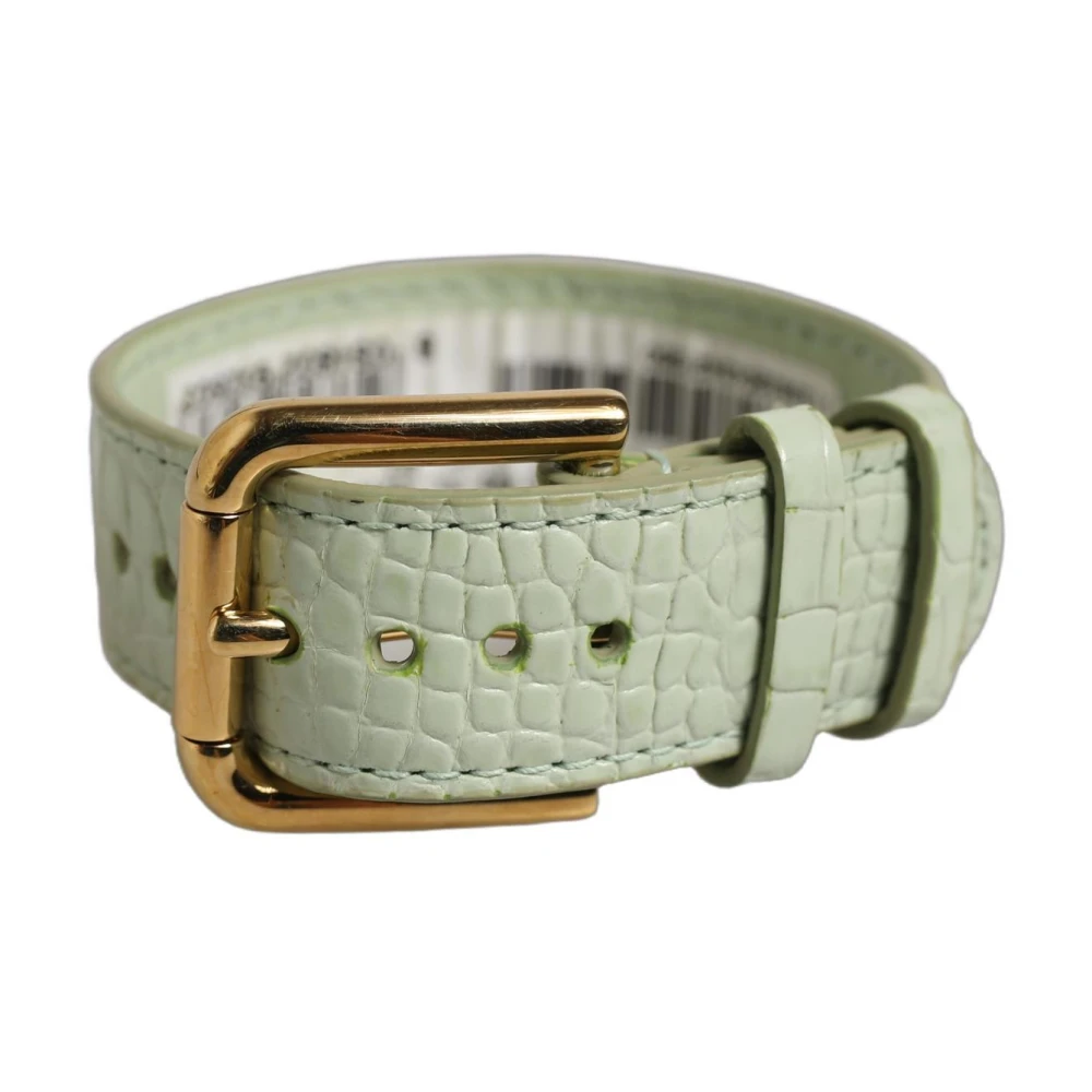 Dolce & Gabbana Bracelet Belt - Female - Bracelets - Green - One Size - Accessories - Image 3