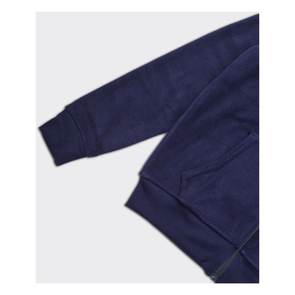 Polo Ralph Lauren Navy Blue Zip Mock Sweatshirt Blue Heren